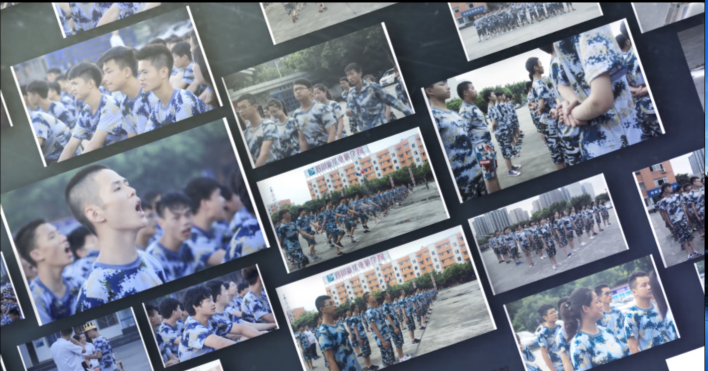 2016级四川新华电脑学院新生军训精彩瞬间
