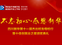 <b>“不忘初心·感恩新华”十一届杰出校友母校行开幕在即！</b>