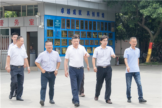 区人力资源和社会保障局、就业局领导莅临我院视察