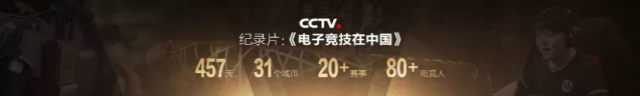 大型系列纪录片《电子竞技在中国-亚运特辑》今日登录央视