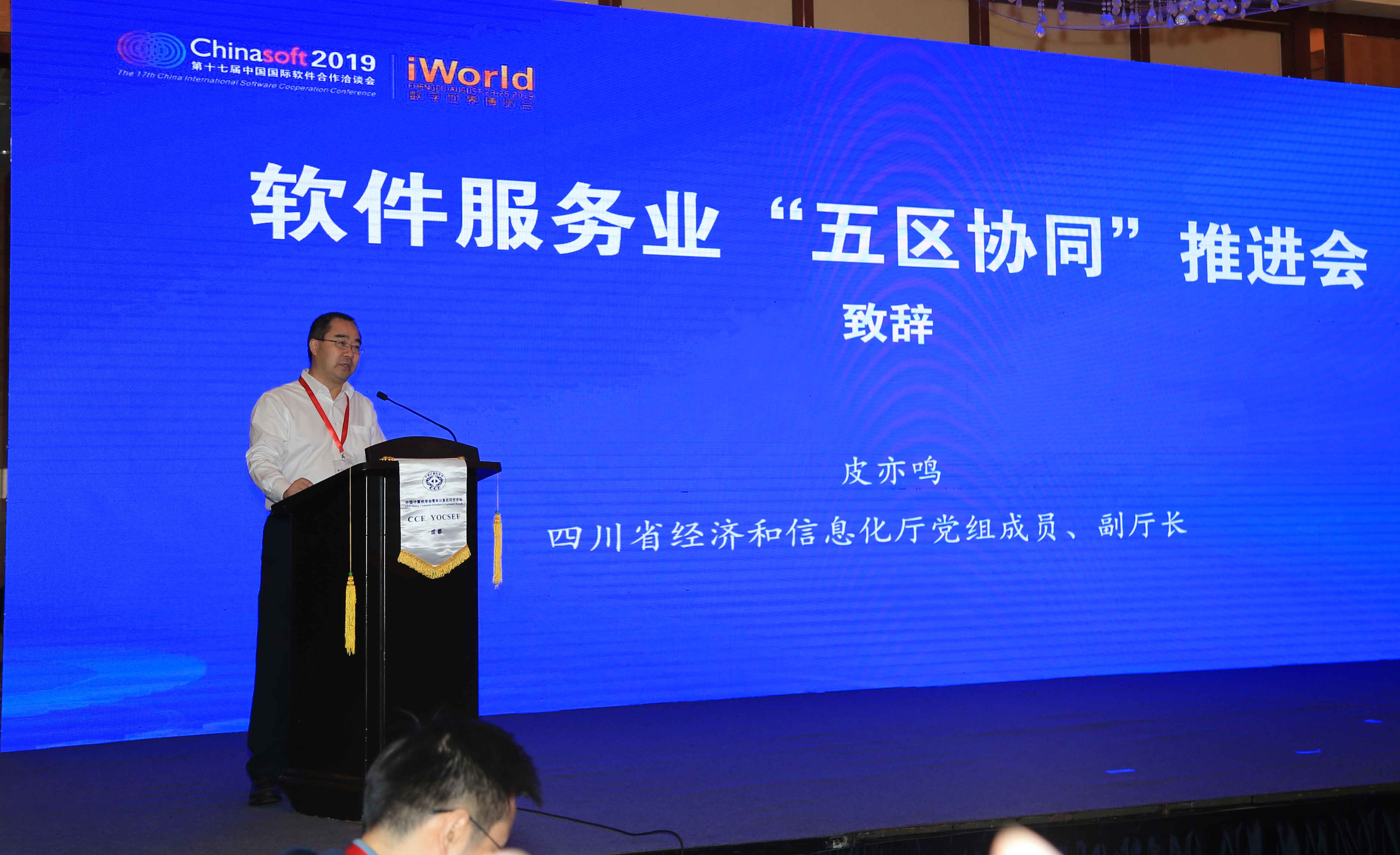 我院应邀参加第十七届中国国际软件合作洽谈会