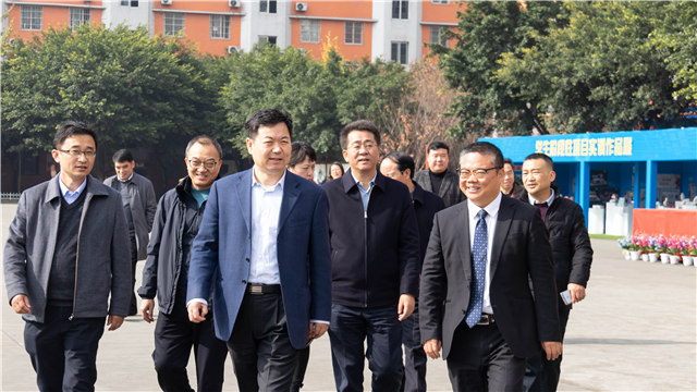 国家退役军人事务部莅临四川新华调研指导工作