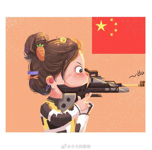 我给奥运冠军画头像:商机来了!