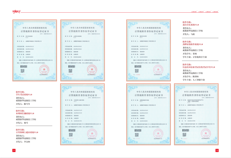【秋收冬藏,踵事增华】成都新华高级技工学校专利篇