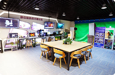 四川新华电脑学院VR动漫游戏展厅