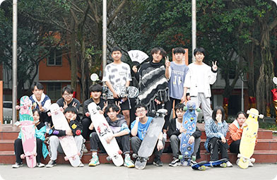 四川新华电脑学院校园活动