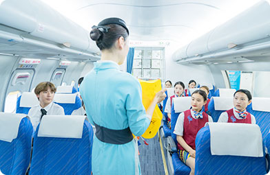 四川新华电脑学院航空服务实训基地